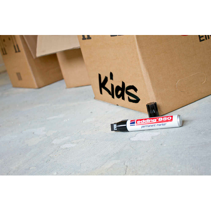 Artikelbild 3 für edding 850 Permanentmarker schwarz 5,0 - 16,0 mm, 1 St., Artikelnummer 466615