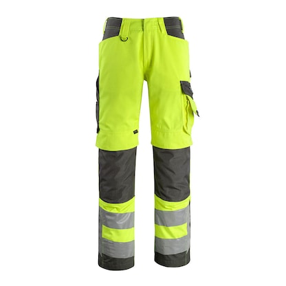 Artikelbild für MASCOT® unisex Warnschutzhose Kendal gelb, dunkelanthrazit Größe 94, Artikelnummer 764694