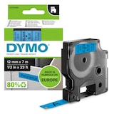 Artikelbild 1 für DYMO Schriftband D1 45016 S0720560, 12 mm, schwarz auf blau, 1 St., Artikelnummer 148452
