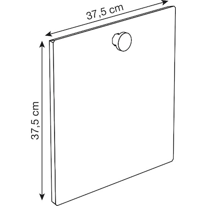 Artikelbild 2 für viasit System4 Tür violettblau 37,5 cm, Artikelnummer 493383