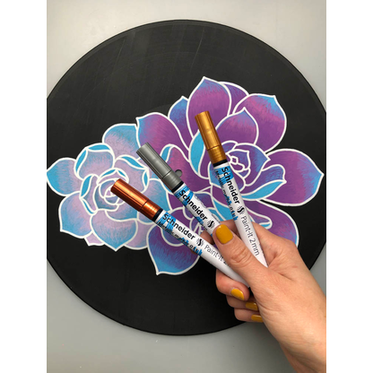 Artikelbild 5 für Schneider 011 Lackmarker farbsortiert 2,0 mm, 4 Set, Artikelnummer 564662