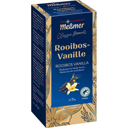 Artikelbild für Meßmer Rooibos-Vanille Tee 25 Portionen, Artikelnummer 688434