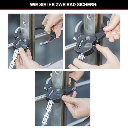 Artikelbild 7 für Master Lock® Fahrradschloss 8290EURDPRO schwarz 55,0 cm, 1 St., Artikelnummer 727311