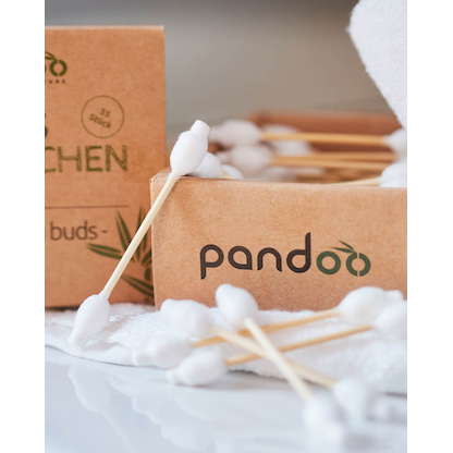 Artikelbild 2 für pandoo Wattestäbchen Baby weiß, 55 St., Artikelnummer 933320