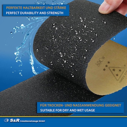 Artikelbild 3 für S&R Schleifblatt-Set 60 St., Artikelnummer 390516
