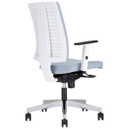 Artikelbild 5 für Nowy Styl Bürostuhl Navigo Stoff grau, Gestell weiß, Artikelnummer 743894