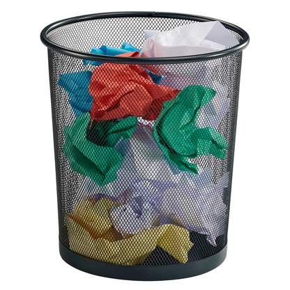 Artikelbild für Zeller Meshline Papierkorb 12,0 l anthrazit, 1 St., Artikelnummer 810994