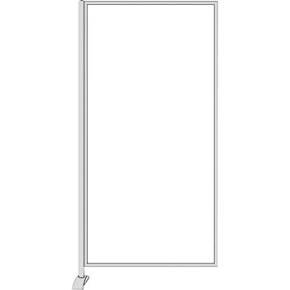 Artikelbild 2 für Kerkmann Trennwand Metropol 45691784, transparent 77,0 x 165,0 cm, 1 St., Artikelnummer 244848