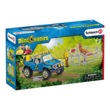 Artikelbild 1 für Schleich® Dinosaurs 41464 Geländewagen mit Dino-Außenposten Spielfiguren-Set, Artikelnummer 346381