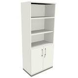 Artikelbild 1 für fm Regalschrank Oldenburg, 4260672331833 weiß 80,0 x 44,2 x 186,9 cm, 1 St., Artikelnummer 510653