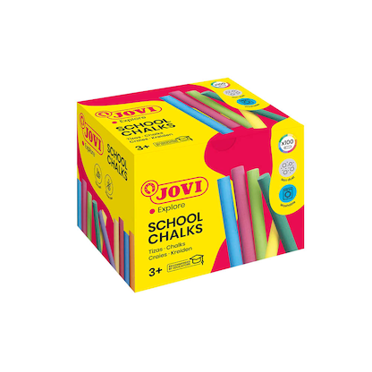 Artikelbild 4 für JOVI School Chalks Kreide farbsortiert 100 St., Artikelnummer 321699
