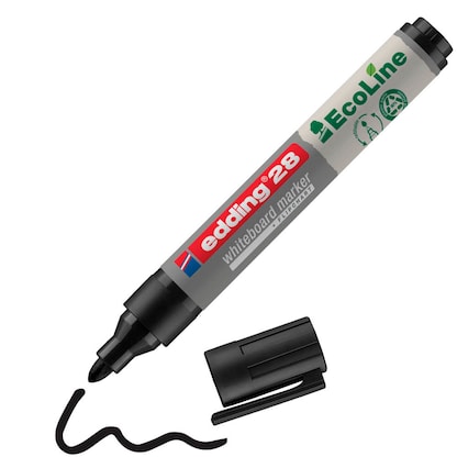 Artikelbild 2 für edding 28 Ecoline Whiteboard-Marker-Set schwarz 1,5 - 3,0 mm, 10 St., Artikelnummer 494937