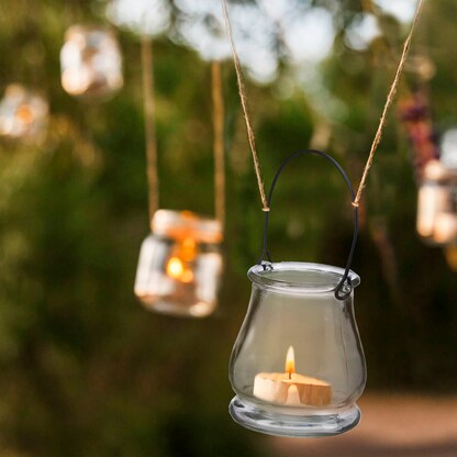 Artikelbild 5 für relaxdays Windlichter transparent, 12 St., Artikelnummer 471884