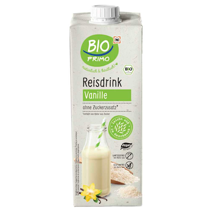 Artikelbild 2 für BIO PRIMO Vanille Bio-Reisdrink 10x 1,0 l, Artikelnummer 752947