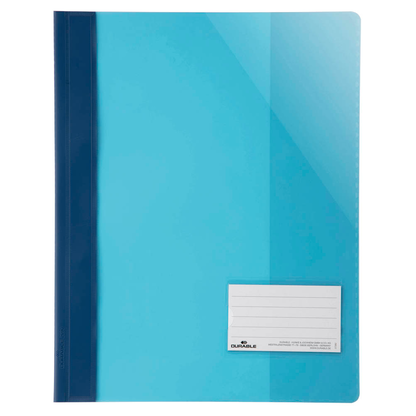 Artikelbild für DURABLE Schnellhefter Kunststoff blau DIN A4 überbreit, 25 St., Artikelnummer 875233