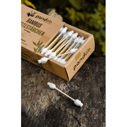 Artikelbild für pandoo Wattestäbchen Baby weiß, 55 St., Artikelnummer 933320