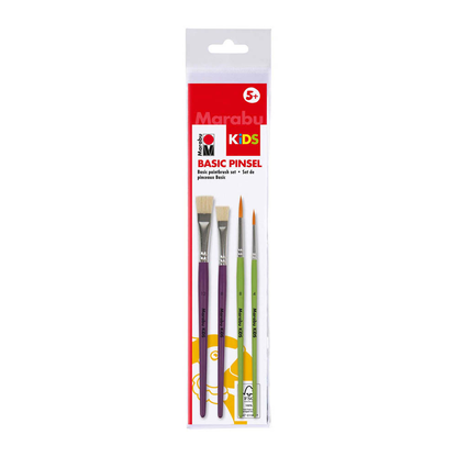 Artikelbild für Marabu KiDS Basic Pinsel-Set, Artikelnummer 399616