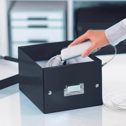 Artikelbild 5 für LEITZ Click & Store Aufbewahrungsbox 7,4 l schwarz 21,6 x 28,2 x 16,0 cm, 1 St., Artikelnummer 682773