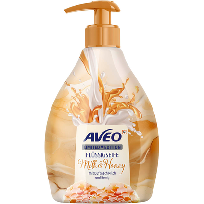 Artikelbild für AVEO Milk & Honey Flüssigseife 500 ml, Artikelnummer 603849
