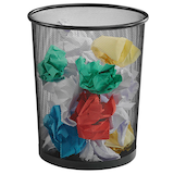 Artikelbild 1 für Zeller Meshline Papierkorb 17,5 l anthrazit, 1 St., Artikelnummer 811000