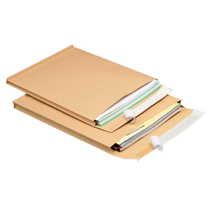 Artikelbild für MAILmedia Faltentaschen DIN C4 ohne Fenster braun mit 2,0 cm Falte, 100 St., Artikelnummer 251595