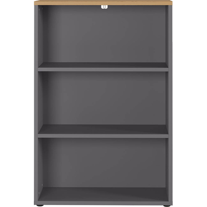 Artikelbild für GERMANIA Aktenregal Agenda Home grafit, grandson-eiche 80,0 x 40,0 x 120,0 cm, 1 St., Artikelnummer 121543