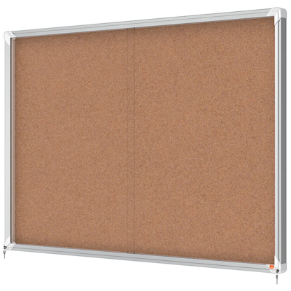 Artikelbild 2 für nobo Schaukasten silber 18x DIN A4 135,5 x 6,3 x 97,0 cm, 1 St., Artikelnummer 311401