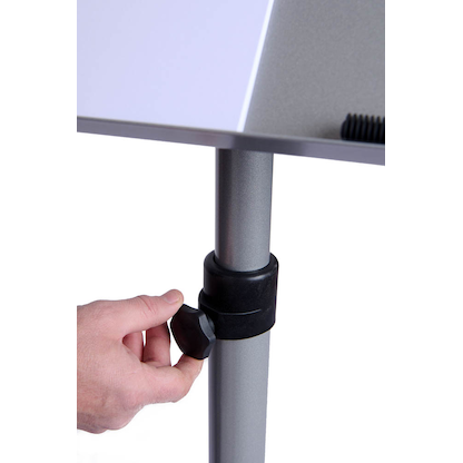 Artikelbild 9 für rocada Stehpult höhenverstellbar grau, Artikelnummer 586045