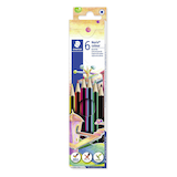 Artikelbild 1 für STAEDTLER Noris® colour 185 Buntstifte farbsortiert, 6 St., Artikelnummer 272413