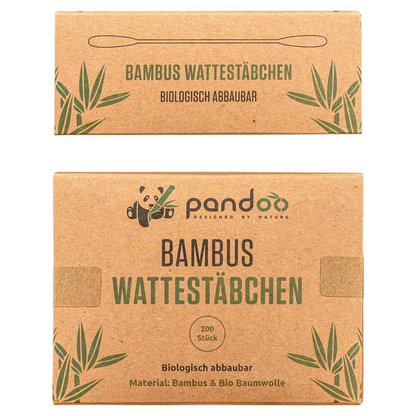 Artikelbild 4 für pandoo Wattestäbchen weiß, 200 St., Artikelnummer 933299