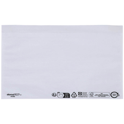 Artikelbild für docuFIX® PAPER Lieferscheintaschen Papier DIN C5 250 St., Artikelnummer 517328