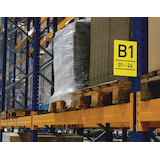 Artikelbild 1 für DURABLE Gangschilder A5 hoch Kunststoff transparent 148,0 x 210,0 mm, 10 St., Artikelnummer 553939