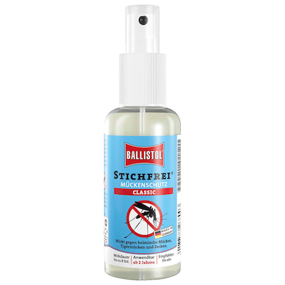 Artikelbild für BALLISTOL STICHFREI® CLASSIC Mückenschutz-Spray 100 ml, Artikelnummer 610797