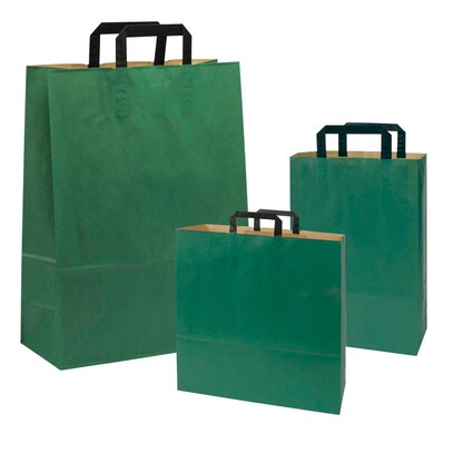 Artikelbild 2 für VP Papier-Tragetaschen Topcraft grün 40,0 x 45,0 cm, 50 St., Artikelnummer 826644