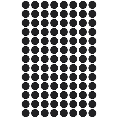 Artikelbild 2 für AVERY Zweckform Klebepunkte 3009 schwarz Ø 8,0 mm, 416 St., Artikelnummer 816037