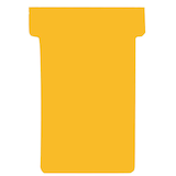 Artikelbild 1 für FRANKEN TK205 Größe 2 T-Steckkarten orange, 100 St., Artikelnummer 949615