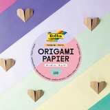 Artikelbild 1 für folia Faltblätter pastell mehrfarbig 100 Blatt, Artikelnummer 286629