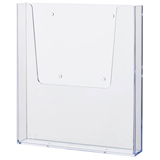 Artikelbild 1 für helit Wandprospekthalter transparent DIN A4 22,5 x 3,9 x 25,0 cm, 1 St., Artikelnummer 463765
