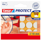 Artikelbild 1 für tesa Protect® Filzgleiter Kunststoff Ø 1,8 cm, 16 St., Artikelnummer 382681