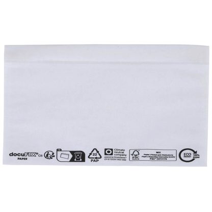 Artikelbild für docuFIX® PAPER Lieferscheintaschen Papier DIN C6 1.000 St., Artikelnummer 517266