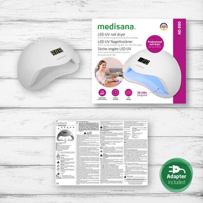 Artikelbild 4 für medisana ND 880 UV-Lampe, 1 St., Artikelnummer 743459