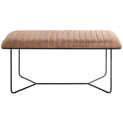 Artikelbild 3 für HAKU Möbel Bank 25851 braun Leder 100,0 cm, Artikelnummer 738077