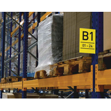 Artikelbild 1 für DURABLE Gangschilder Kunststoff transparent 149,0 x 210,0 mm, 10 St., Artikelnummer 553962