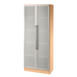 Artikelbild 1 für HAMMERBACHER Vitrine Orbis Vitrine buche 4 Fachböden, Artikelnummer 375782