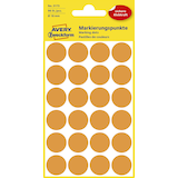 Artikelbild 1 für AVERY Zweckform Klebepunkte 3173 leuchtorange Ø 18,0 mm, 96 St., Artikelnummer 816052