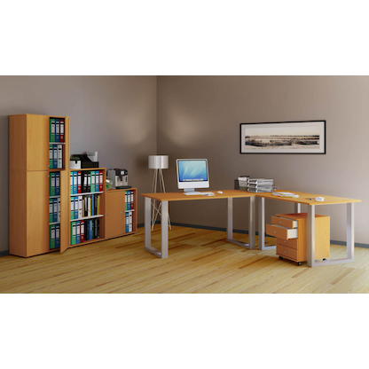 Artikelbild 4 für VCM my office Aktenregal Lona XL buche 70,0 x 37,0 x 110,0 cm, 1 St., Artikelnummer 857247