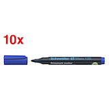 Artikelbild 1 für Schneider Maxx 130 Permanentmarker blau 1,0 - 3,0 mm, 10 St., Artikelnummer 779413