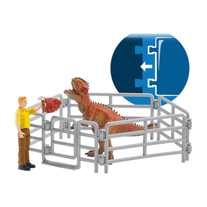 Artikelbild 13 für Schleich® Dinosaurs 41464 Geländewagen mit Dino-Außenposten Spielfiguren-Set, Artikelnummer 346381