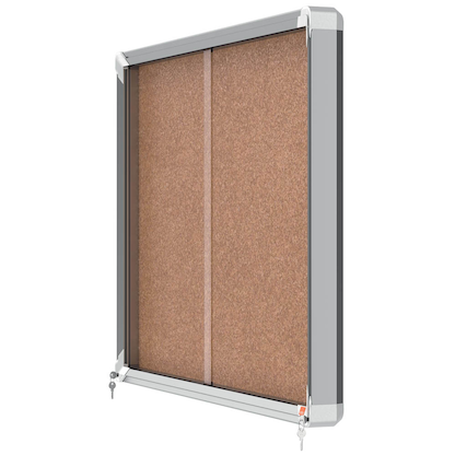 Artikelbild 5 für nobo Schaukasten silber 8x DIN A4 92,5 x 6,3 x 66,8 cm, 1 St., Artikelnummer 311383