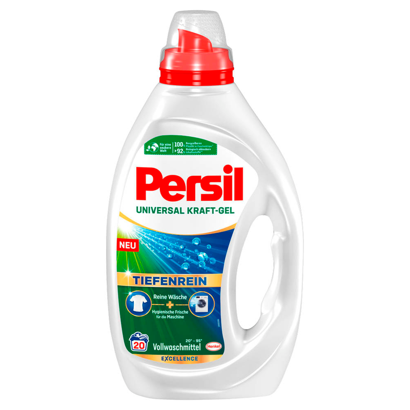 Persil UNIVERSAL KRAFT-GEL Waschmittel flüssig, 900 ml ++ büroplus